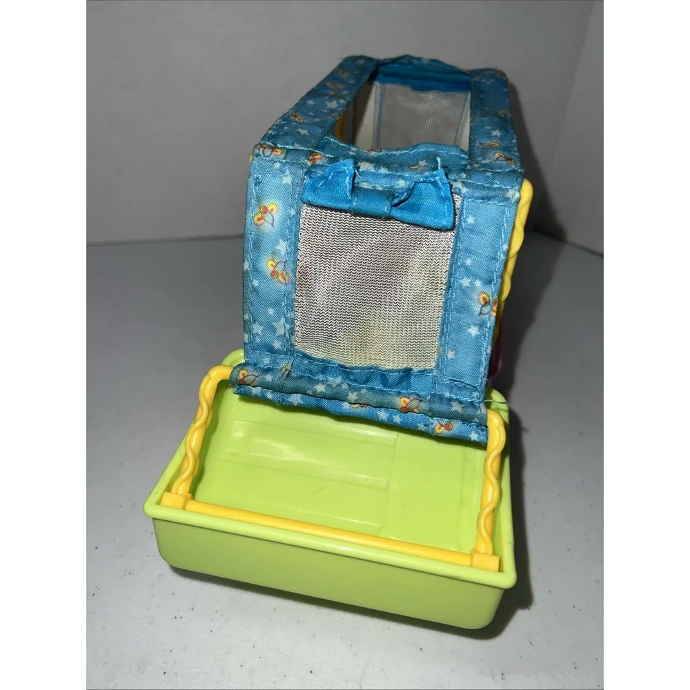 Little People Pop-up Camper Toy Pink Fisher Price 2007 Mattel Sound Works